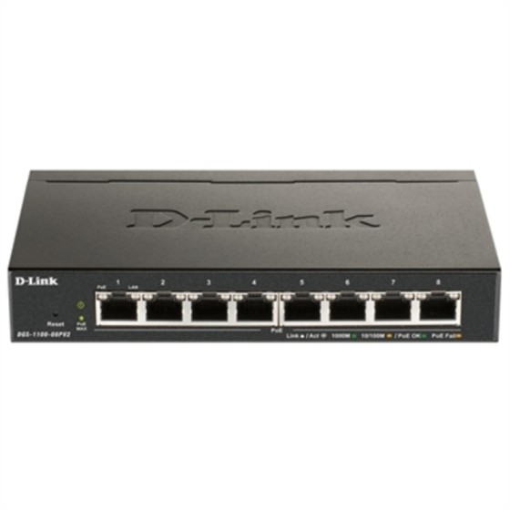 Switch D-Link DGS-1100-08PV2 8xGbE PoE