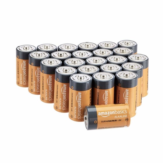 Batteries ‎C-24 Alkaline 1.5 V (Reconditionné A+)