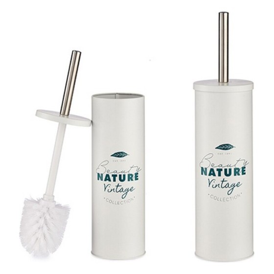 Porte-brosse Nature Blanc...