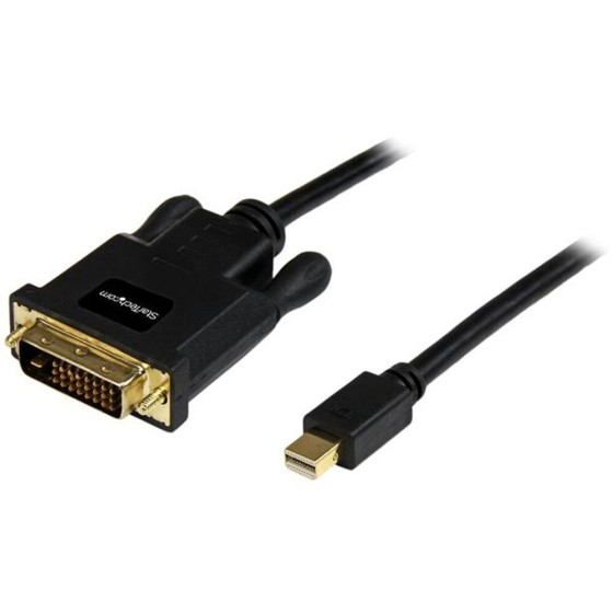 Adaptateur Mini DisplayPort vers DVI Startech MDP2DVIMM10B         3 m Noir