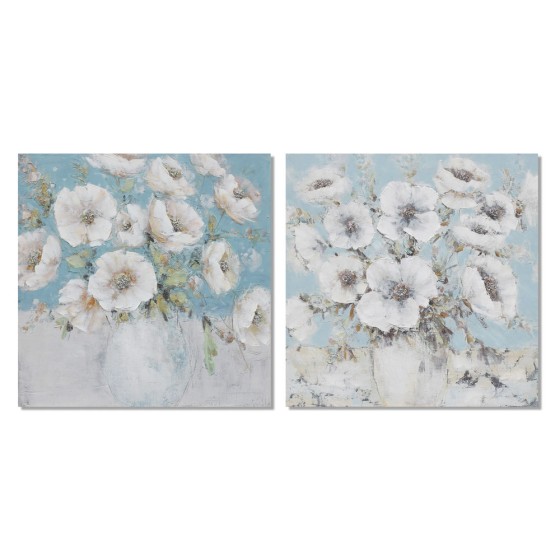 Cadre DKD Home Decor Vase (2 pcs) (100 x 2.8 x 100 cm)