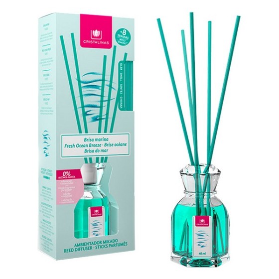 Désodorisant Mikado Cristalinas Marin (40 ml)