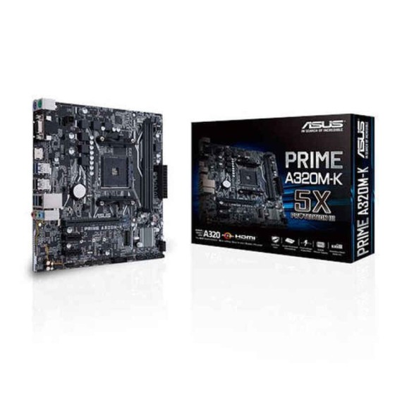 Carte Mère Asus MB PRIME A320M-K mATX AM4      