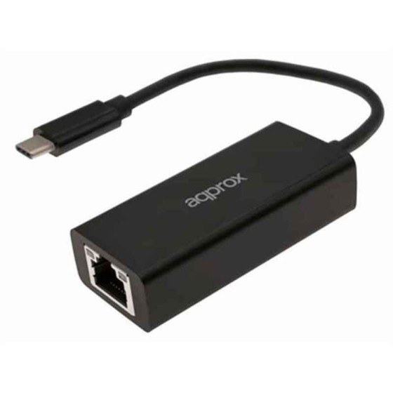 Adapteur réseau approx! APPC43 USB C Gigabit Ethernet Noir