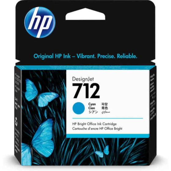 Cartouche d'encre originale HP 712 Cyan