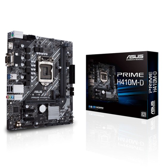 Carte Mère Asus PRIME H410M-D mATX LGA1200