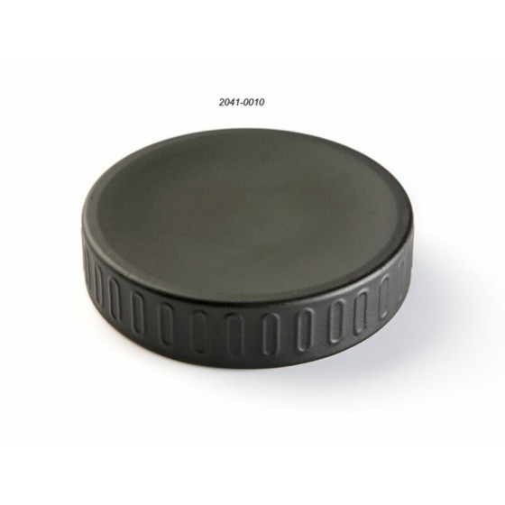 Porte-savon Noir Mat Acier