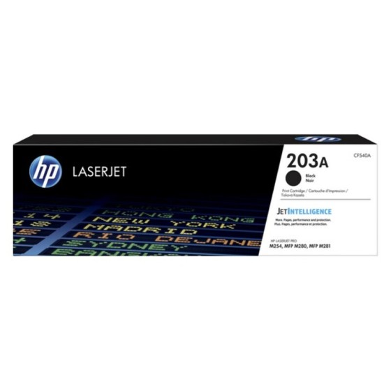 Toner original HP T203A Noir