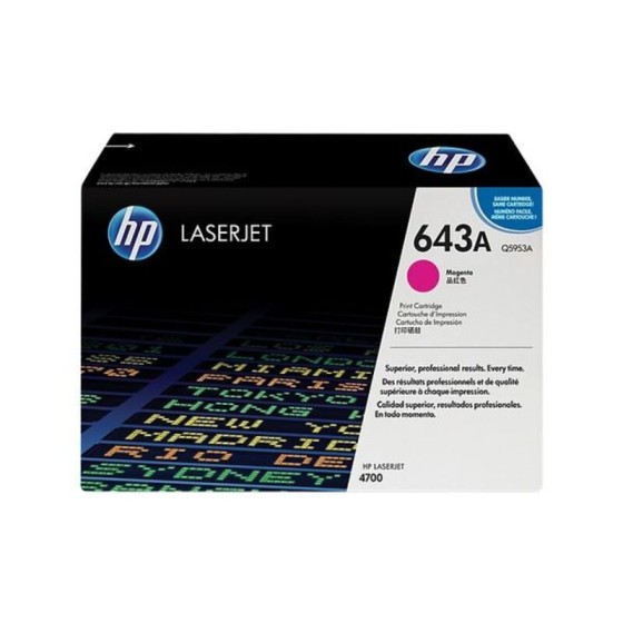 Toner original HP T643A...