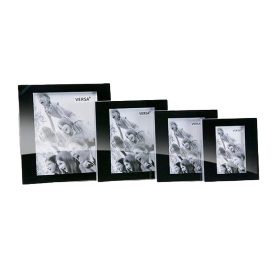 Cadre Photos Noir Verre (20...