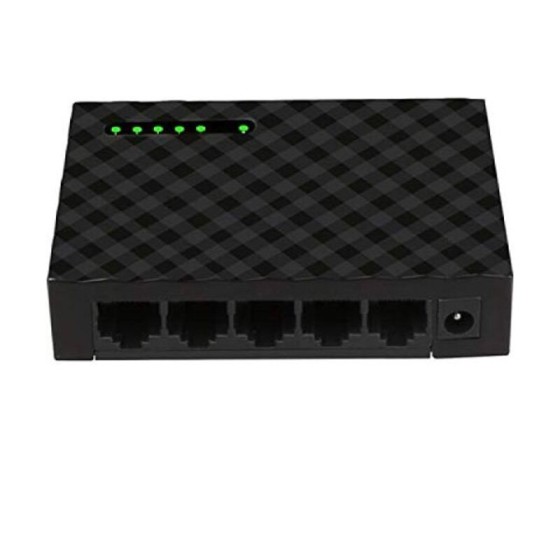 Switch iggual GES5000 10 Gbps Gigabit Ethernet Noir