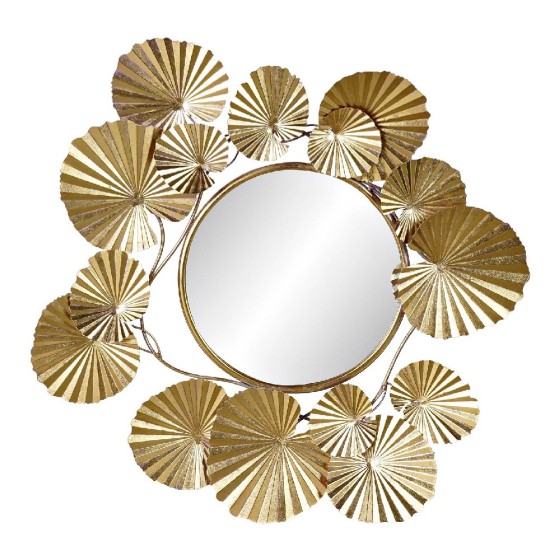 Miroir mural DKD Home Decor Métal Miroir (92 x 7 x 87 cm)