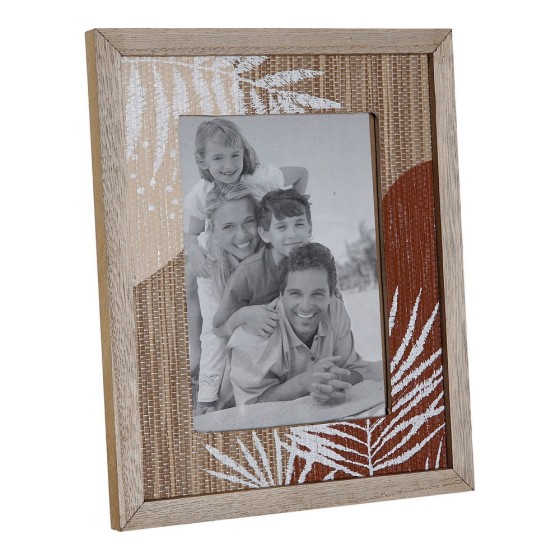 Cadre photo DKD Home Decor Volets Bois MDF (21 x 26.5 x 1.8 cm)