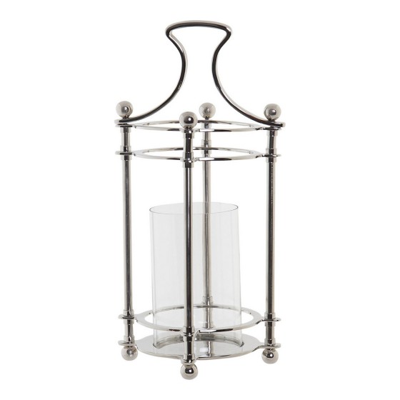 Bougeoir DKD Home Decor Aluminium Verre (22 x 22 x 50 cm)