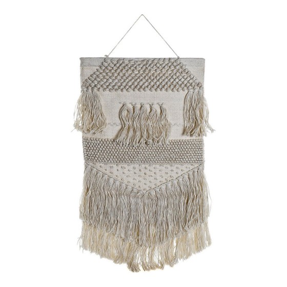 Décoration Suspendue DKD Home Decor Jute Coton (60 x 2 x 128 cm)