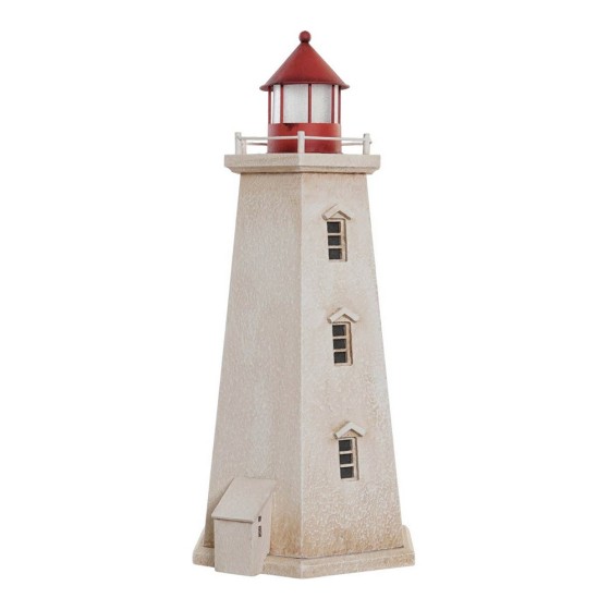 Figurine Décorative DKD Home Decor Phare Bois de paulownia (23.5 x 22 x 49 cm)