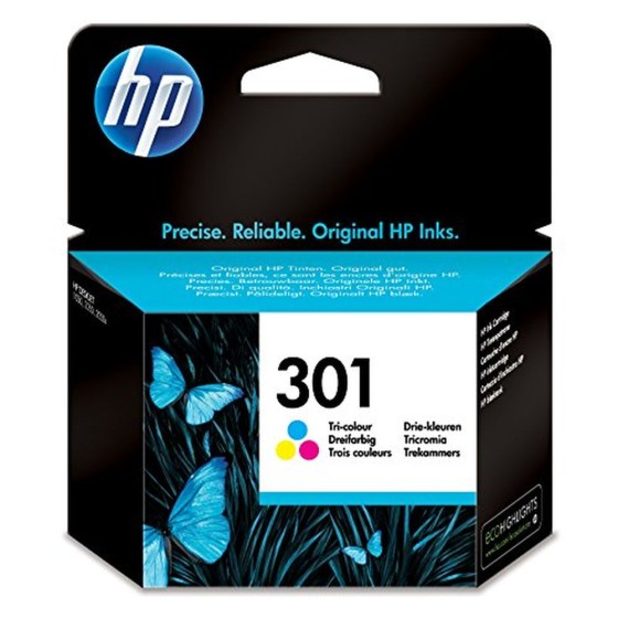 Cartouche d'encre originale HP T301 Tricolore