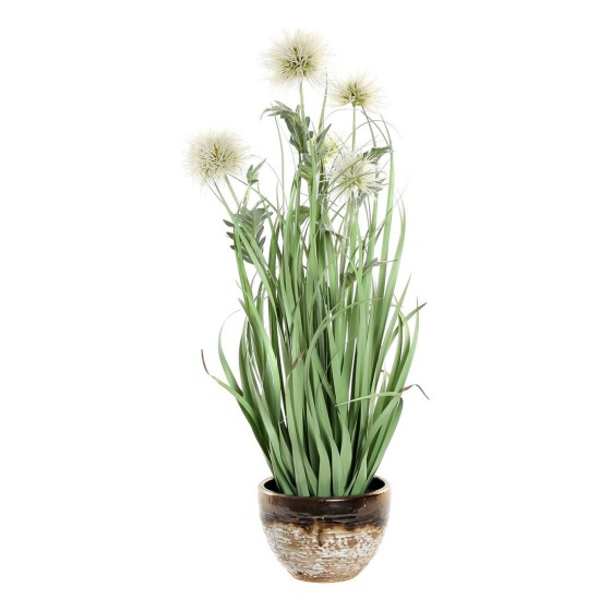 Plante décorative DKD Home Decor PVC Porcelaine Cuivré Clair (20 x 20 x 78 cm)