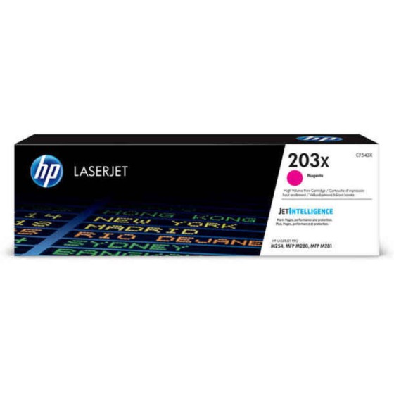 Toner original HP 203X Magenta