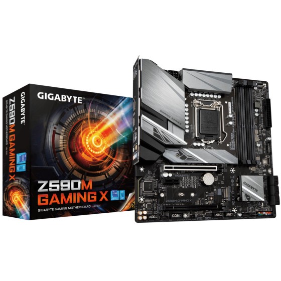 Carte Mère Gigabyte Z590M GAMING X mATX LGA1200      