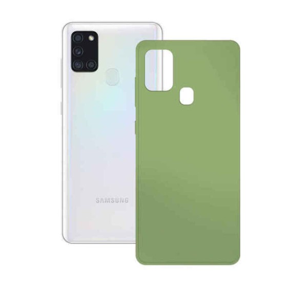 Protection pour téléphone portable Samsung Galaxy A21s KSIX Vert