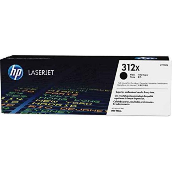 Toner original HP T312X Noir