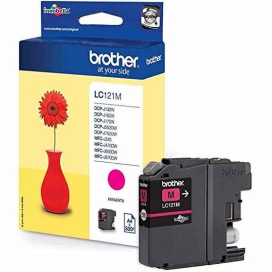 Cartouche d'encre originale Brother LC121M Magenta