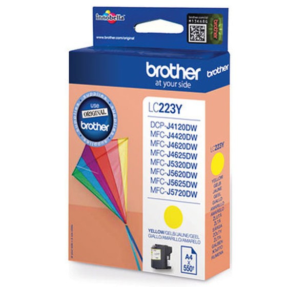 Cartouche d'encre originale Brother LC223Y Jaune