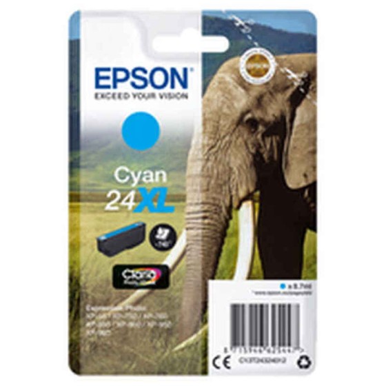 Cartouche d'encre originale Epson T2432 T24XL Cyan