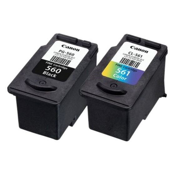 Cartouche d'encre originale Canon PG560 CL561 Noir Tricolore (2 pcs)