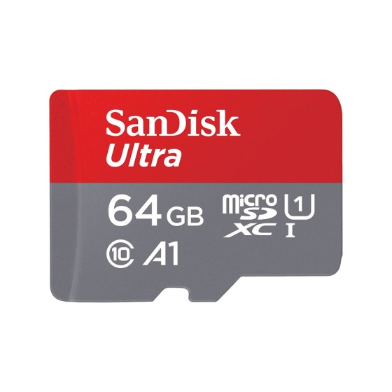 Carte Mémoire Micro SD avec Adaptateur SanDisk SDSQUA4-064G-GN6MA   64 GB