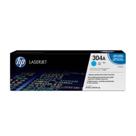 Toner original HP CC531A