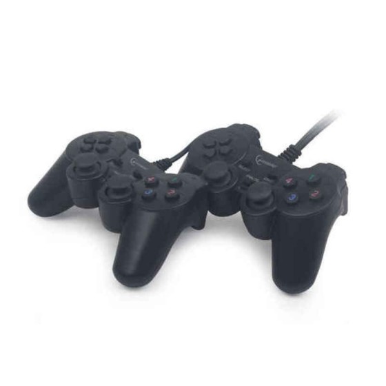 Contrôle des jeux GEMBIRD Dual Gamepad PC Noir