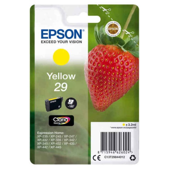 Cartouche d'encre originale Epson CLARIA 29 Jaune