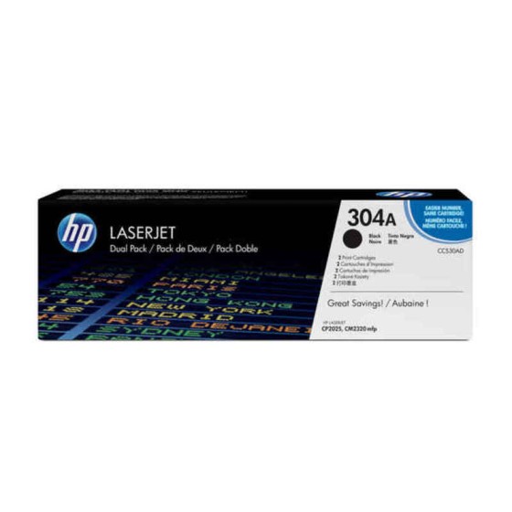 Toner original HP 304A Noir