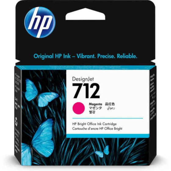 Cartouche d'encre originale HP 712 Magenta