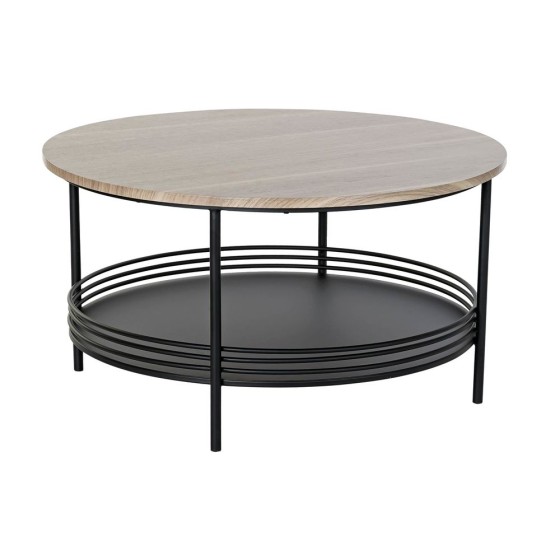 Table de Salle à Manger DKD Home Decor Bois Métal (75 x 75 x 40.5 cm)