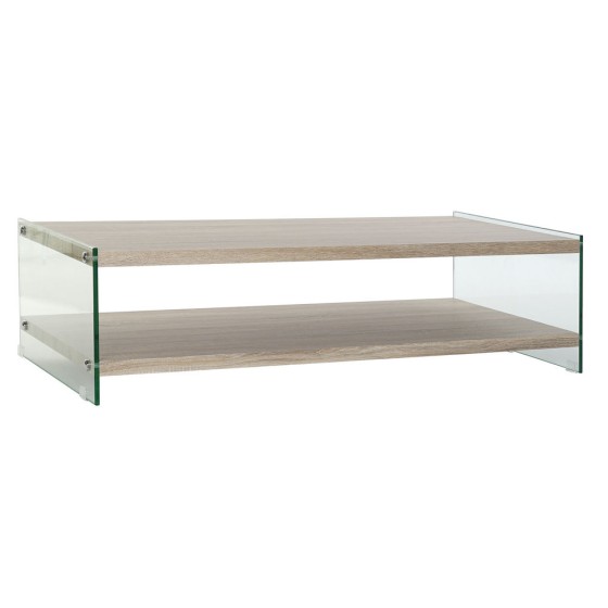 Table Basse DKD Home Decor Verre Bois MDF (130 x 65 x 35.5 cm)