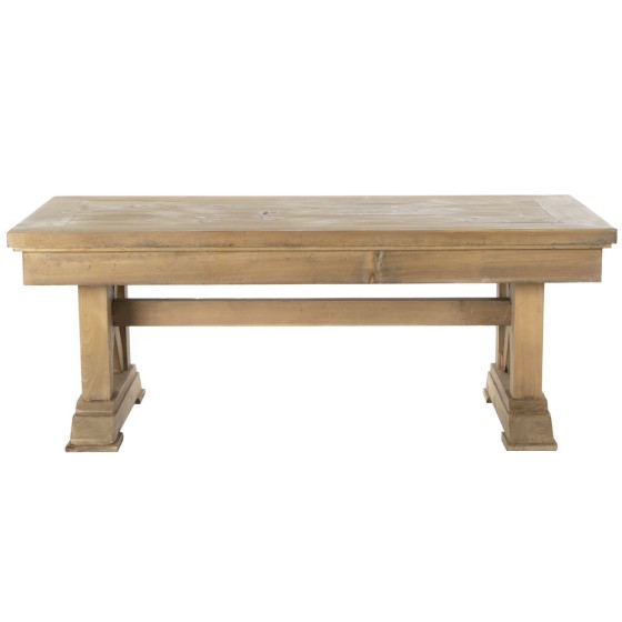 Table de Salle à Manger DKD Home Decor Pin Finition vieillie (120 x 60 x 46 cm)