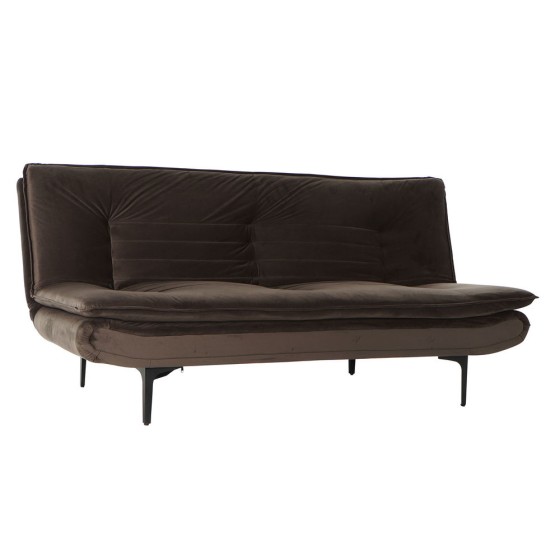 Canapé Convertible DKD Home Decor Polyester Métal (180 x 88 x 83 cm)