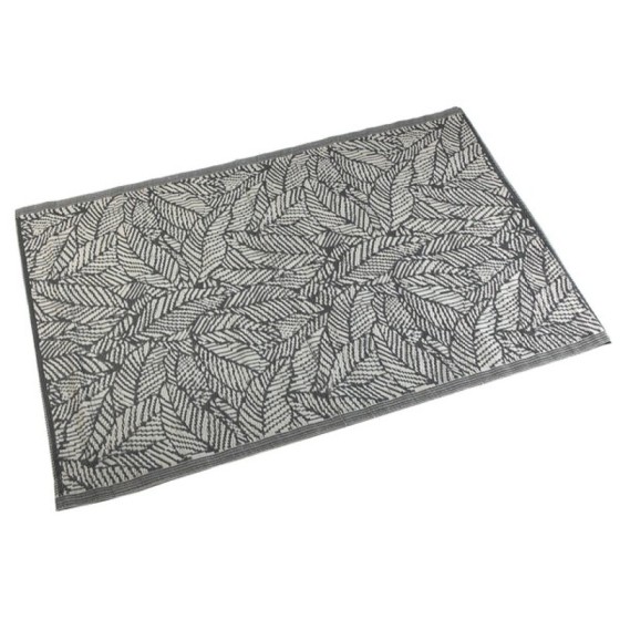 Tapis Gris polypropylène (120 x 1 x 180 cm)