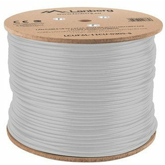 Câble Réseau Rigide FTP 6ème Catégorie Lanberg LCUF6L-11CU-0305-S Gris 305 m