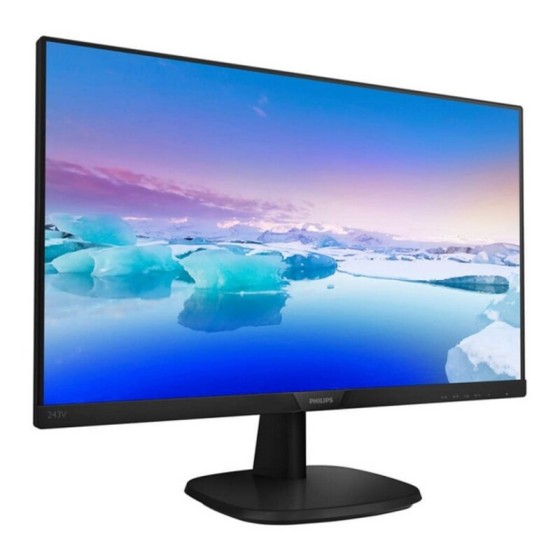 Écran Philips 243V7QDSB/00 24" Full HD LED HDMI Noir